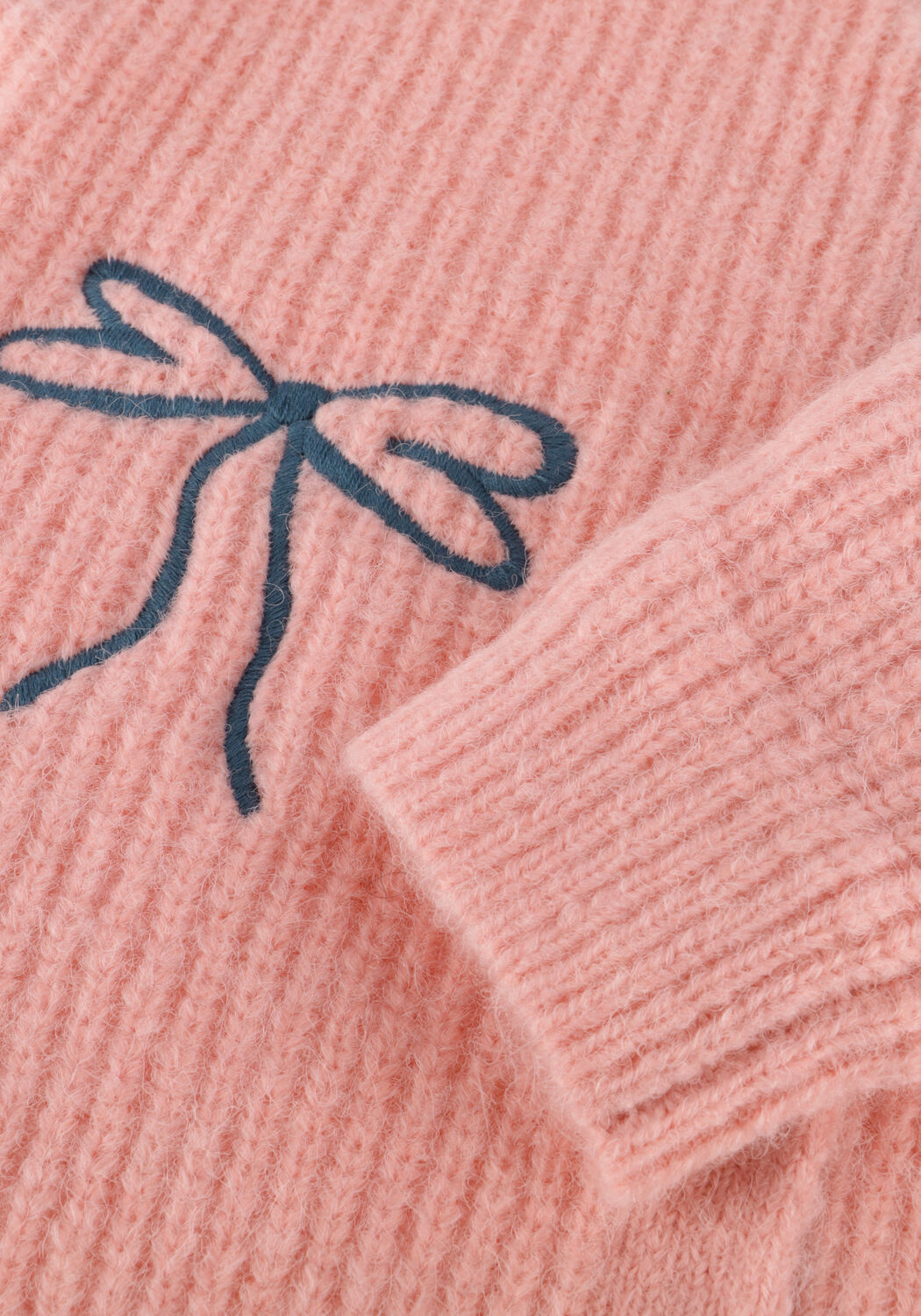 Hell-Pink Sproet & Sprout Strickjacke CARDIGAN BOWS - large