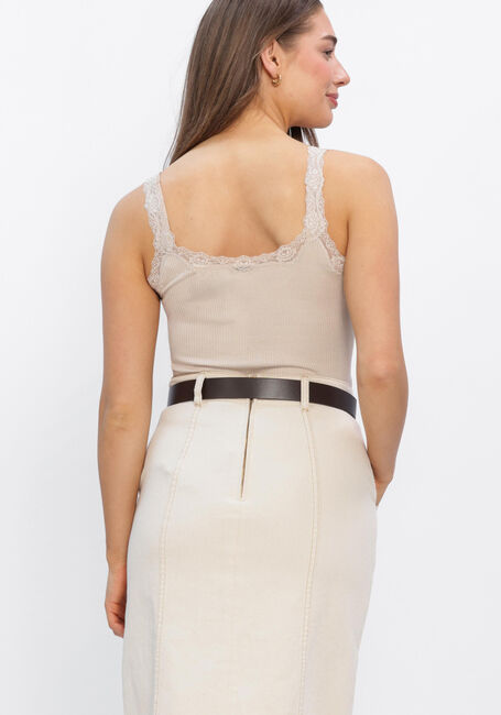 Sand ROSEMUNDE Top BABETTE DEEP BACK SILK TOP - large