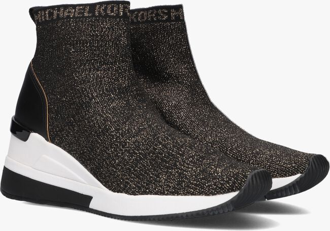 Schwarze MICHAEL KORS Sneaker high SKYLER BOOTIE - large