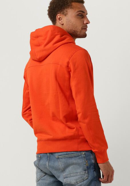Orangene CALVIN KLEIN Sweatshirt MONOLOGO SLEEVE BADGE HOODIE - large