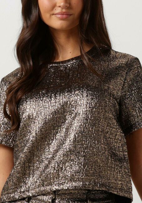 Goldfarbene SELECTED FEMME Top SLFVIOLET SS TOP EX - large