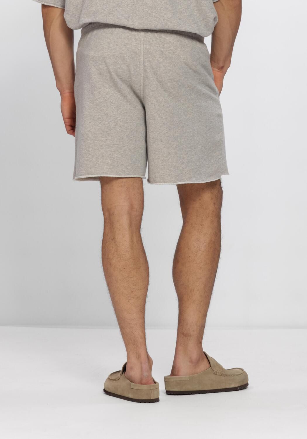 Graue AMERICAN VINTAGE Kurze Hose NYZZOW SHORT - large