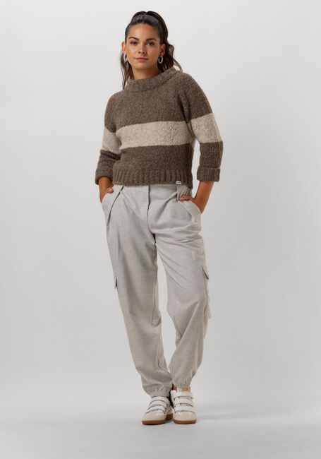 Braune PENN & INK Pullover 225 JUMPER STRIPE - large