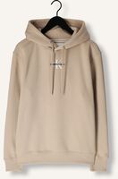 Taupe CALVIN KLEIN Sweatshirt MONOLOGO HOODIE Taupe CALVIN KLEIN Sweatshirt MONOLOGO HOODIE - medium