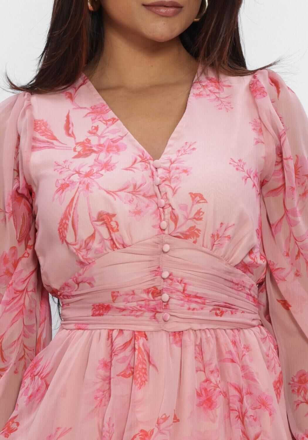 Rosane NEO NOIR Midikleid RIVANA PRINT CHIFFON DRESS - large