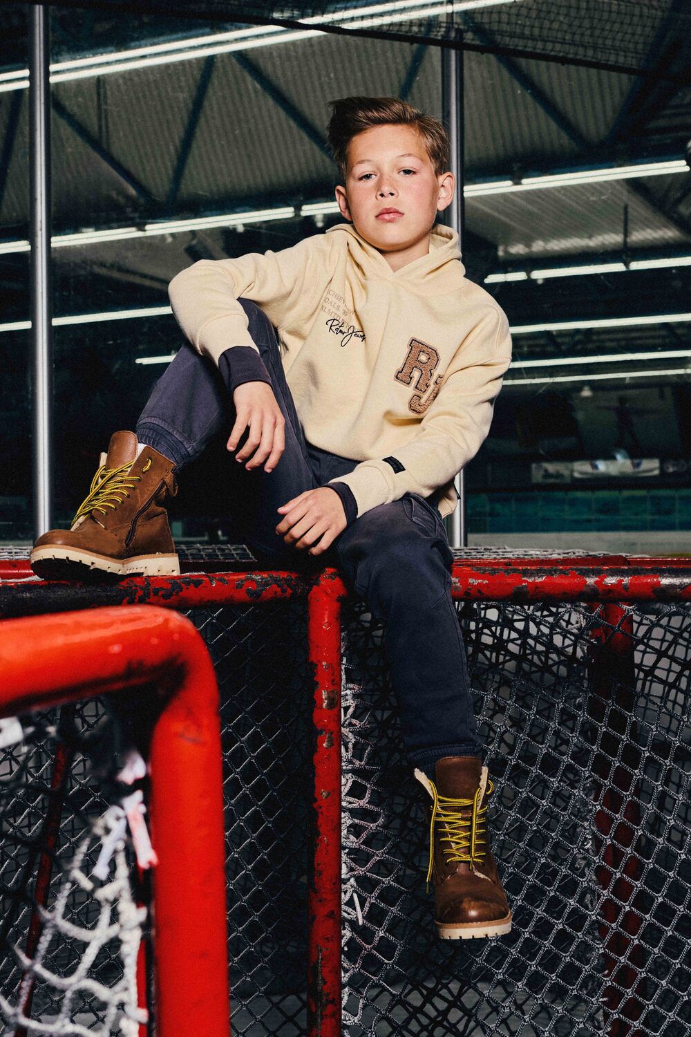 Ecru RETOUR Pullover WINSTON - large