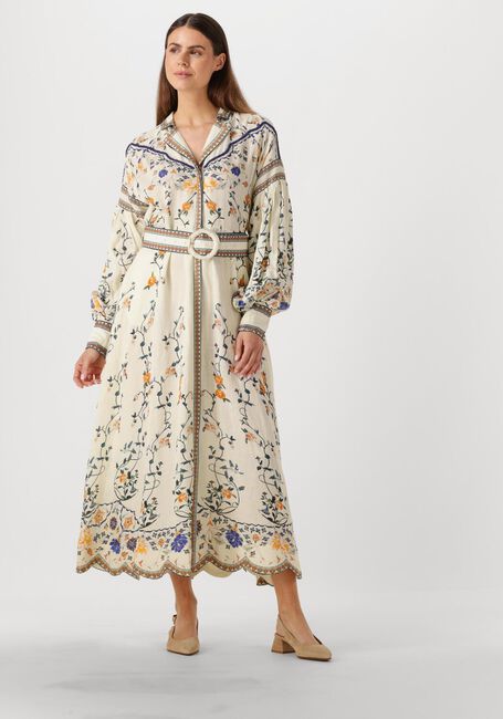 Mehrfarbige/Bunte SCARLETT POPPIES Maxikleid FLORA DANICA LONG DRESS - large
