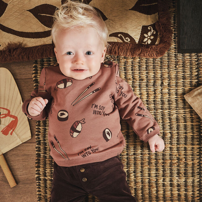 Braune Z8 Sweatshirt RAMY - large