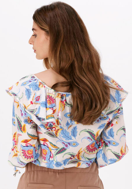 Mehrfarbige/Bunte Y.A.S. Blusen YASPAIZA LS TOP S. - FEST - large