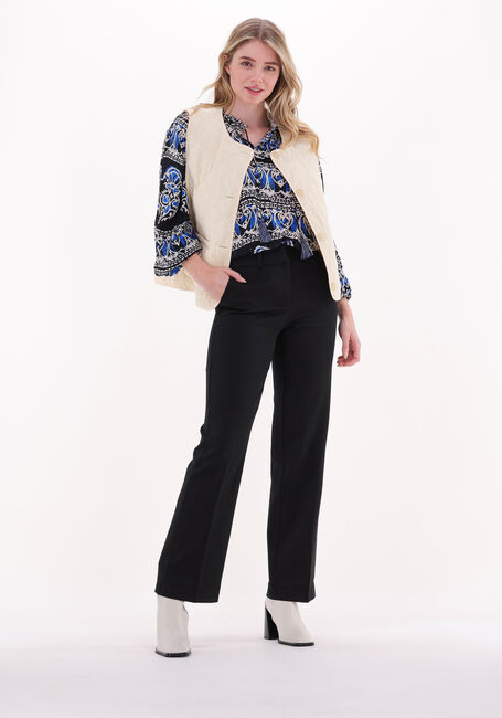 Schwarze Y.A.S. Hose YASBLURIS MW FLARED PANT - large