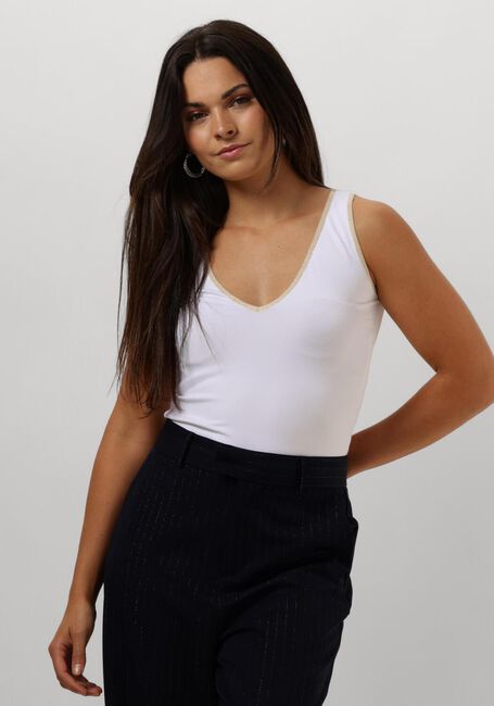 Weiße NUKUS Top JABA SINGLET - large