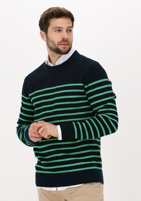 Dunkelblau SELECTED HOMME Pullover SLHRENSON LS KNIT CREW NECK W - large