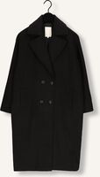 Schwarze NOTRE-V Mäntel WOOL COAT LONG Schwarze NOTRE-V Mäntel WOOL COAT LONG - medium
