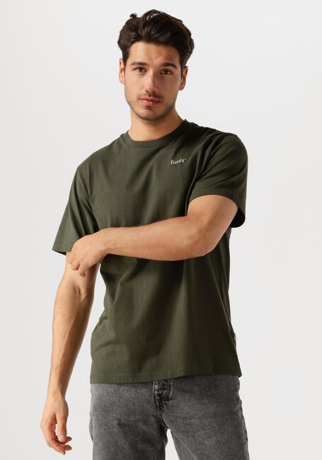 Grüne FORÉT T-shirt OCEAN T-SHIRT - large