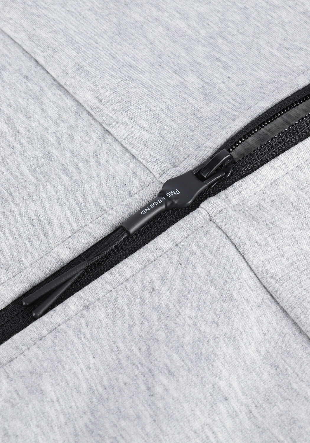 Hellgrau PME LEGEND Jack ZIP JACKET INTERLOCK SWEAT - large