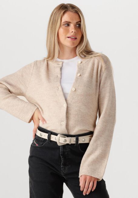Beige SELECTED FEMME Strickjacke SLFLULU NEW LS KNIT CARDIGAN - large