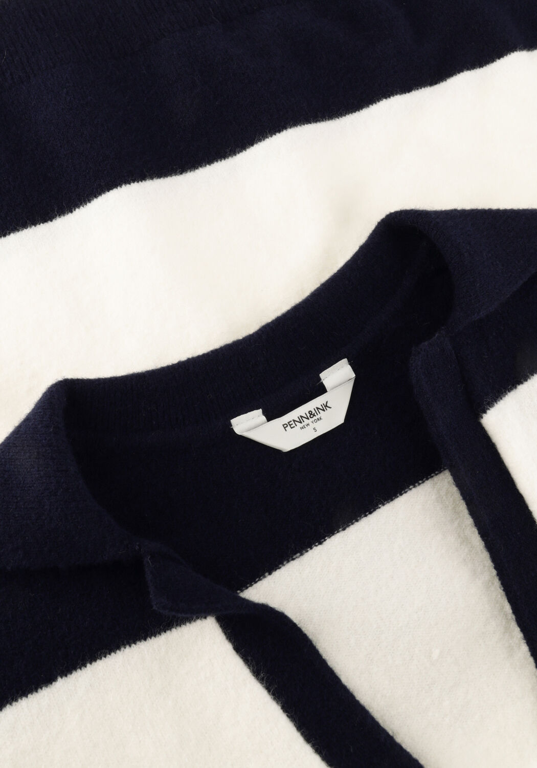 Blaue PENN & INK Tops & T-shirts JUMPER STRIPE - large