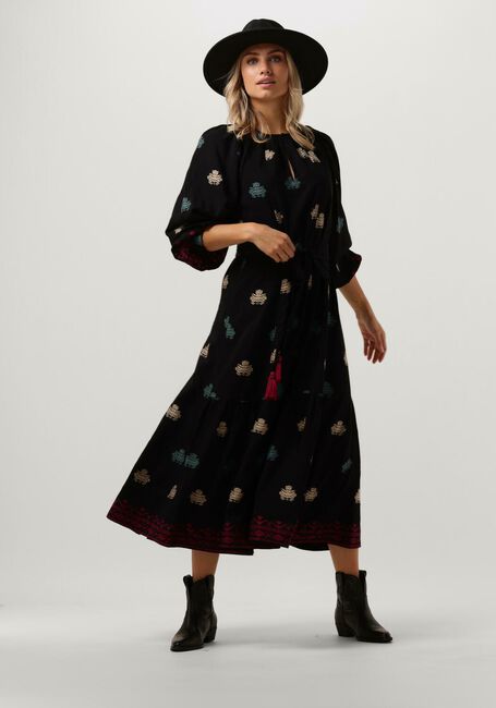 Schwarze VANESSA BRUNO Midikleid ARABELLE - large