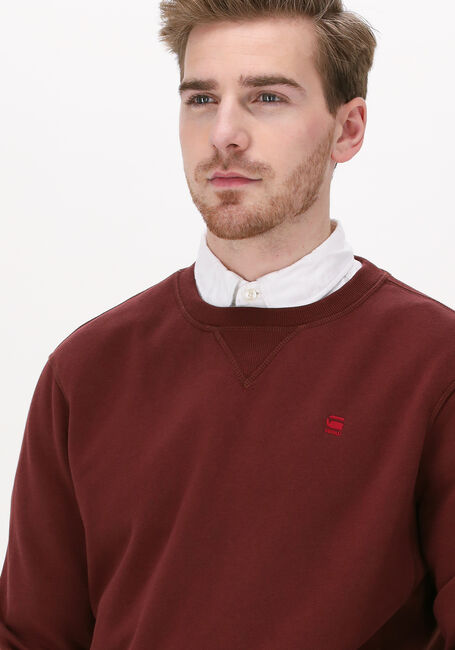 Bordeaux G-STAR RAW Sweatshirt PREMIUM CORE R SW L/S - large