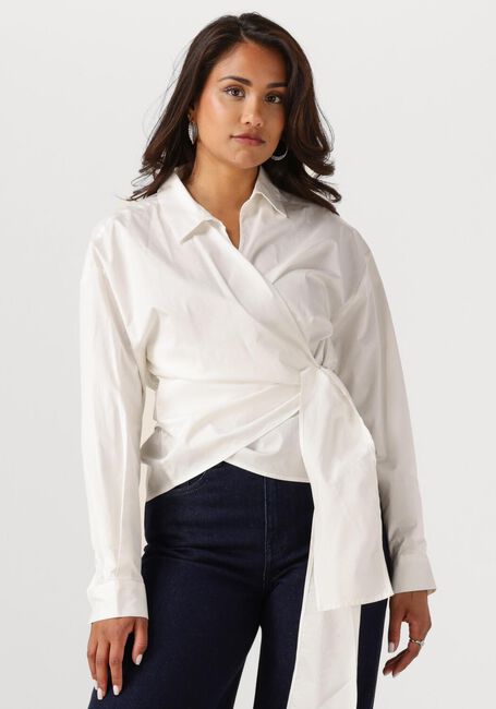 Weiße ANOTHER LABEL Blusen ELIF TOP L/S - large