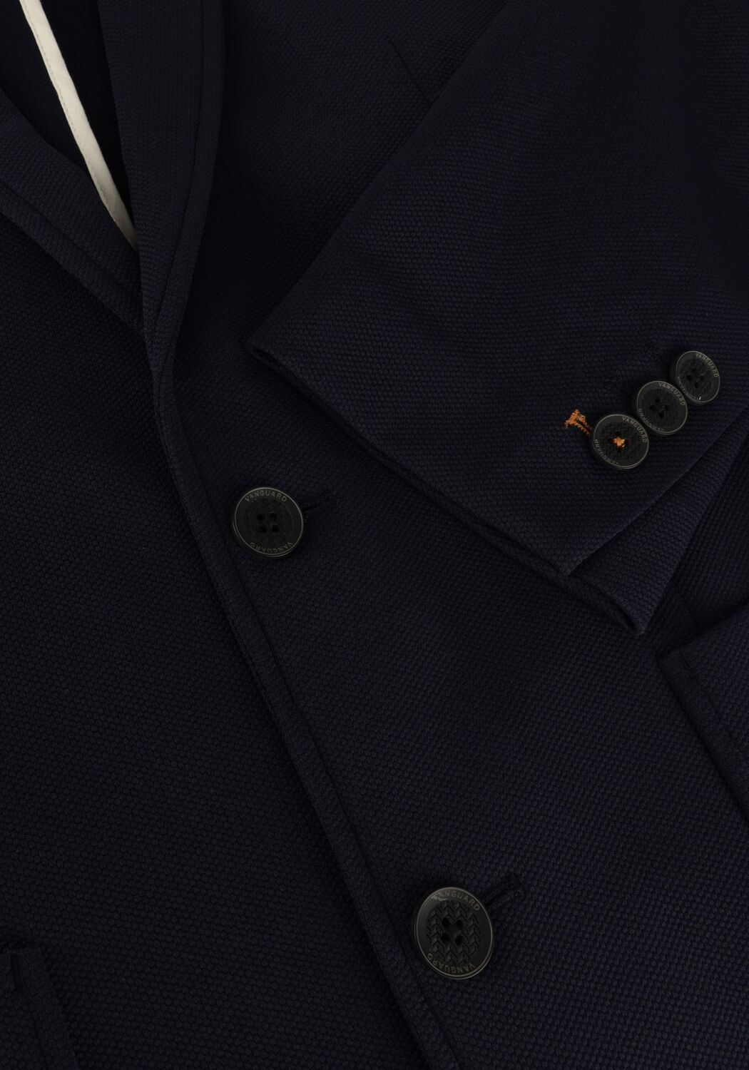 Dunkelblau VANGUARD Sakkos PIQUE BLAZER RACEFORD - large