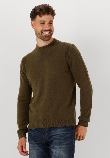 Olive ANERKJENDT Pullover AKRICO LAMBSWOOL KNIT - large