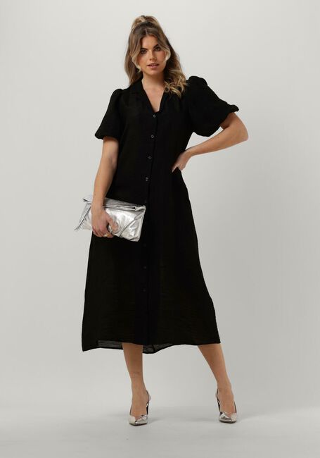 Schwarze MY ESSENTIAL WARDROBE Midikleid ESTERMW LONG DRESS - large