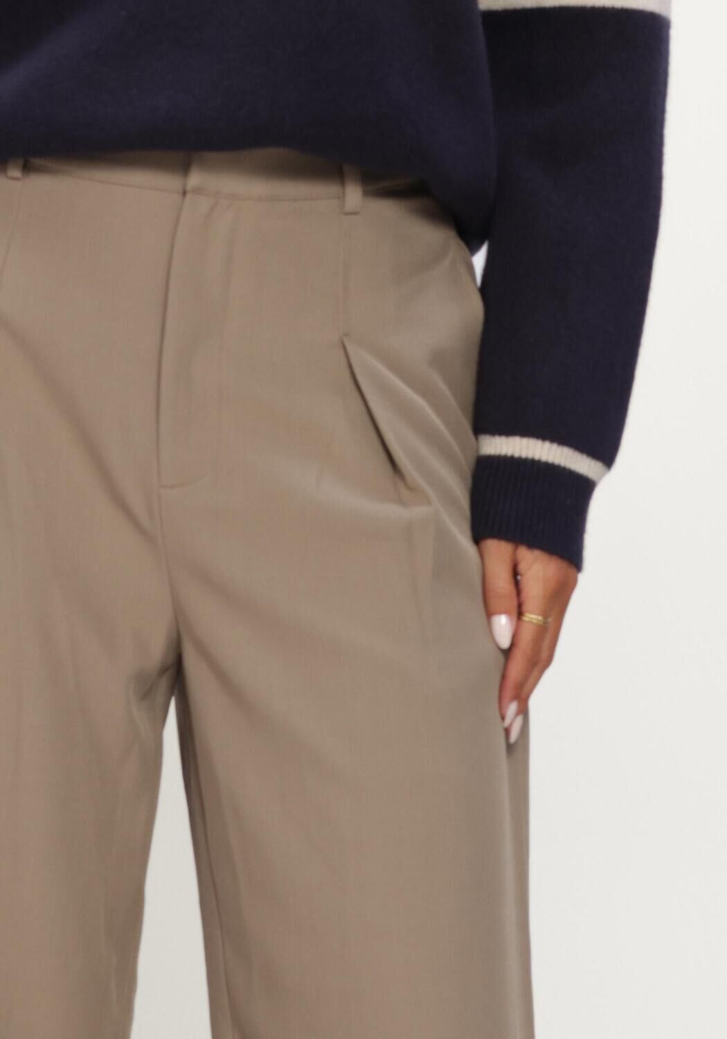 Beige CO'COUTURE Weite Hose LUNACC PLEAT PANT - large