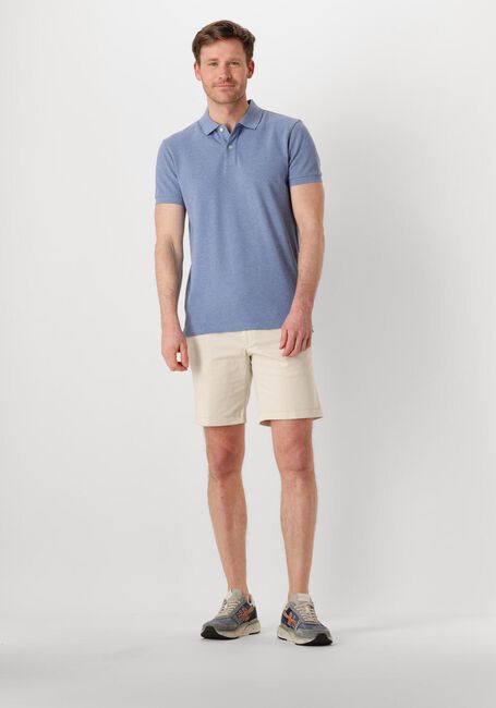 Blaue PROFUOMO Polo-Shirt POLO SHORT SLEEVE - large