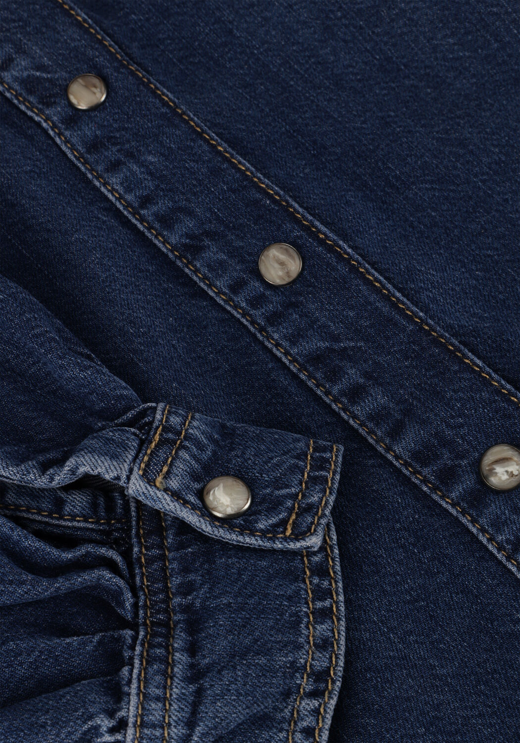 Blaue SUMMUM Blusen DENIM BLOUSE LIGHTWEIGHT COTTON TENCEL - large