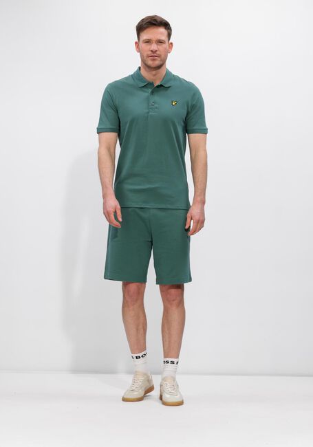 Gr&uuml;ne LYLE & SCOTT Polo-Shirt PLAIN POLO SHIRT - large