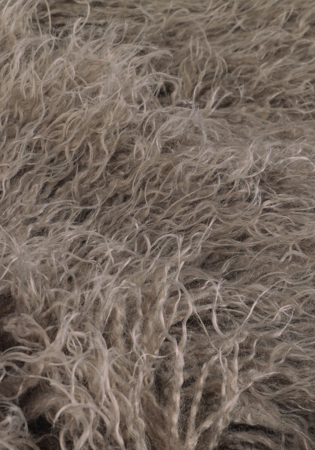 Braune SUMMUM Gilet GILET FAUX FUR - large