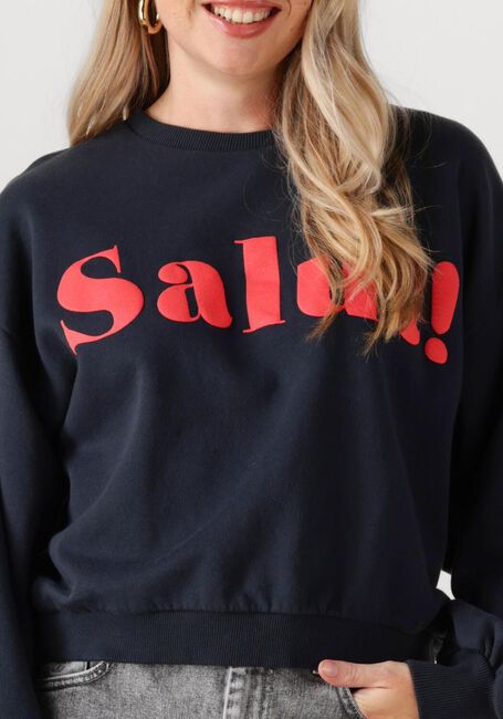 Dunkelblau BY-BAR Sweatshirt BIBI SALUT SWEATER - large
