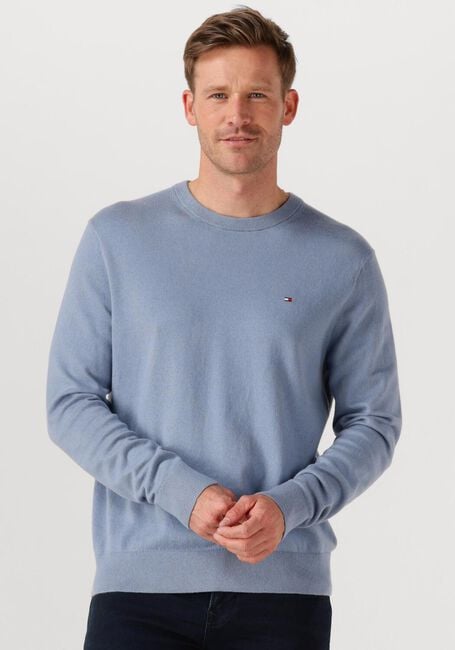 Hellblau TOMMY HILFIGER Pullover PIMA ORG CTN CASHMERE CREW NECK - large