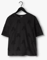 Schwarze ALIX THE LABEL T-shirt LADIES KNITTED A JACQUARD T-SHIRT