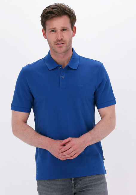 Blaue BOSS BLACK Polo-Shirt PALLAS - large