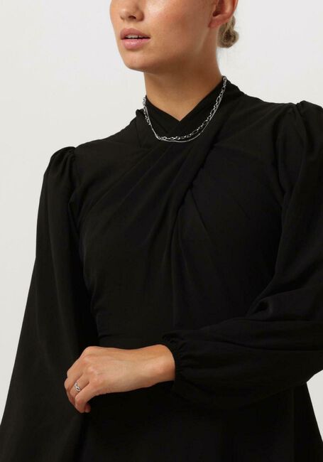 Schwarze FREEBIRD Minikleid WV-DRAPE-2-PES-23-3 - large