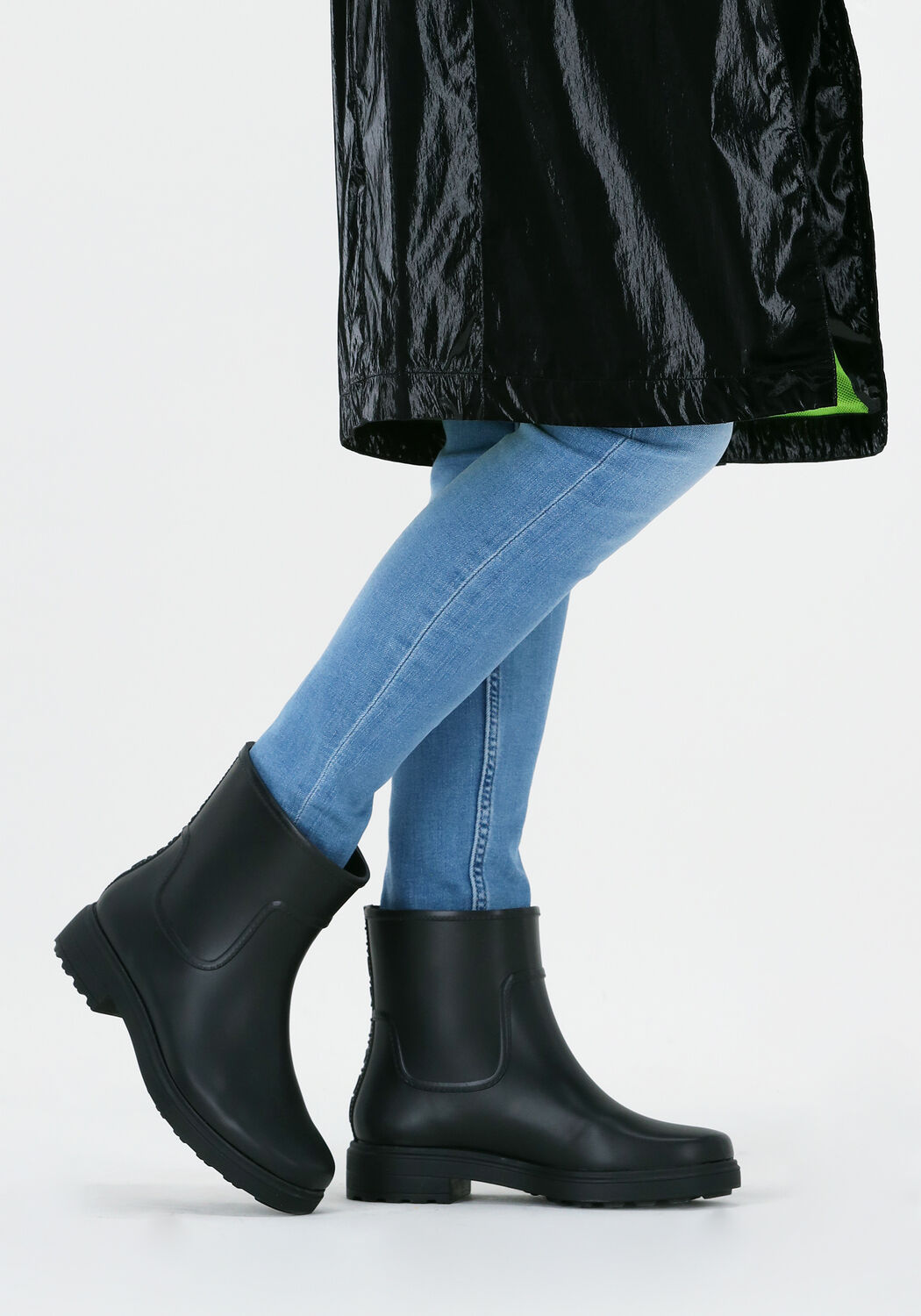 Schwarze CALVIN KLEIN Gummistiefel RAIN BOOT - large
