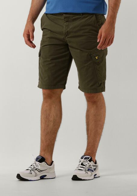 Olive LYLE & SCOTT Kurze Hose WEMBLEY CARGO SHORT - large