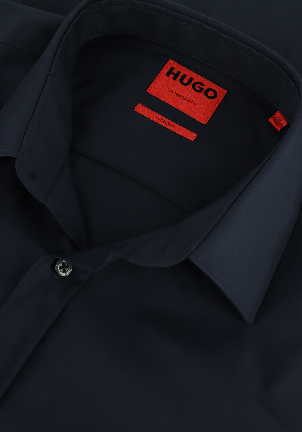 Blaue HUGO Klassisches Oberhemd ELISHA02 - large