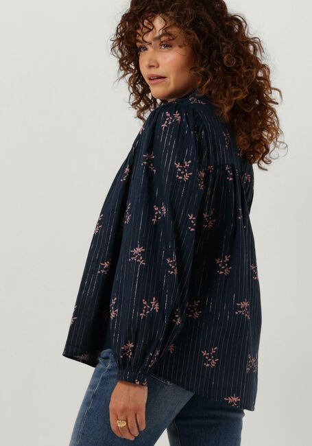 Dunkelblau LOLLYS LAUNDRY Blusen CARA SHIRT - large