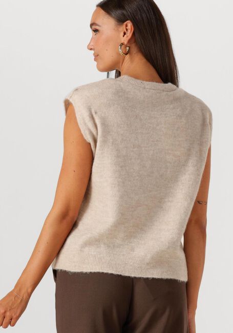Ecru SELECTED WOMEN Pullover SLFLULU SL KNIT VEST - large