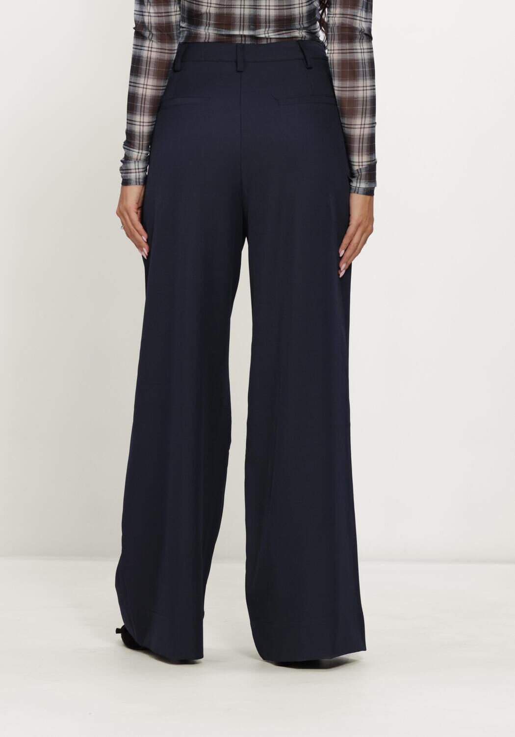 Blaue CO'COUTURE Hose LUNACC PLEAT PANT - large