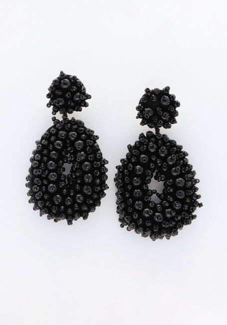 Schwarze NOTRE-V Ohrringe EARRING BEADS - large