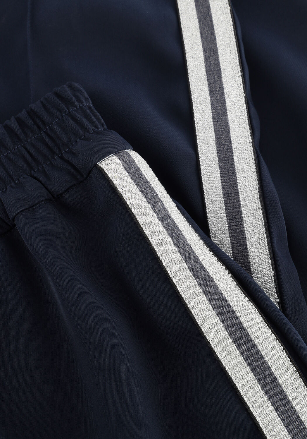 Dunkelblau EST'SEVEN Weite Hose JUNE TROUSER - large