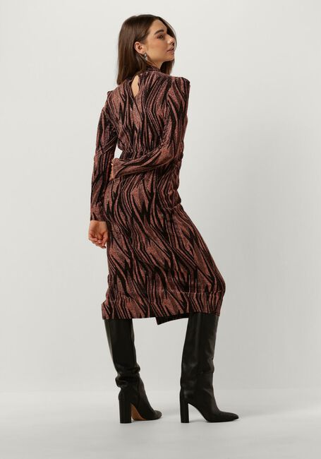 Schwarze Y.A.S. Midikleid YASYEN LS MIDI DRESS - large