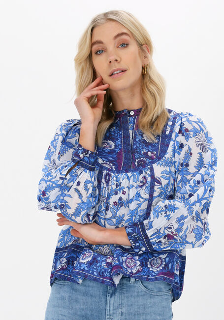 Blaue ANTIK BATIK Blusen SALMA BLOUSE - large