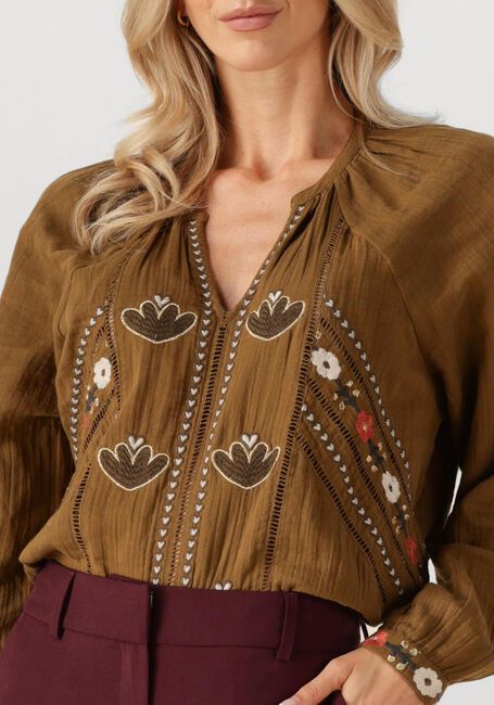 Khaki LOUIZON Blusen CHEMANCE - large