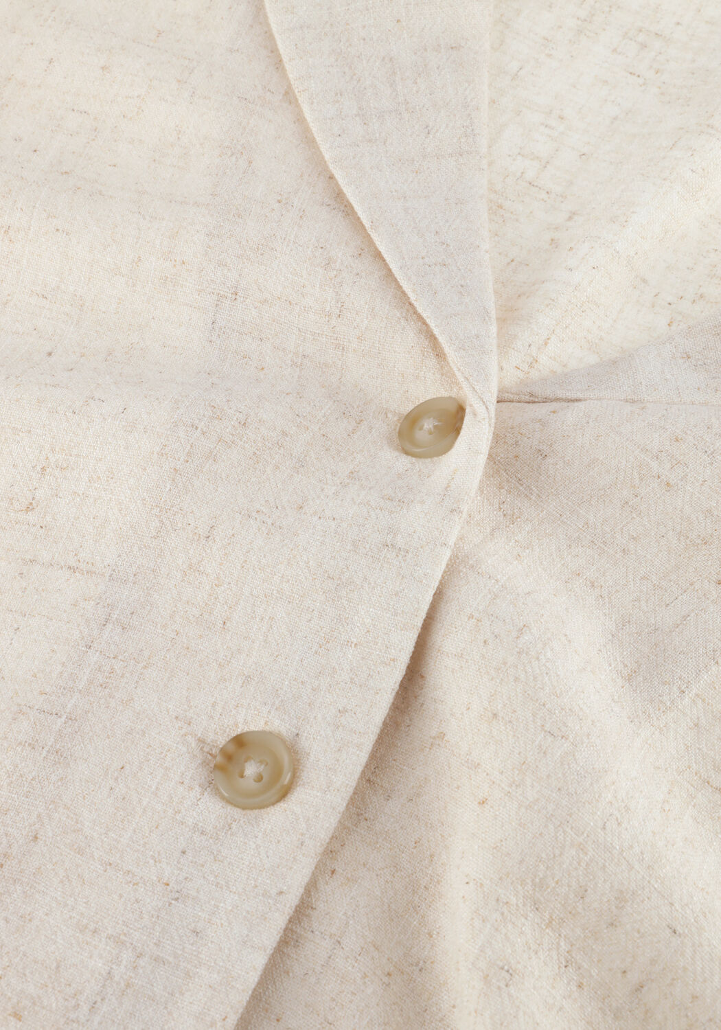 Beige OBJECT Blusen OBJSANNE S/S RE SHIRT - large