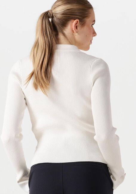 Weiße NEO NOIR Top YLVIE KNIT BLOUSE - large